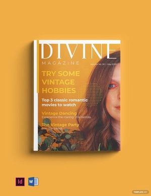 Vintage Lifestyle Magazine Template