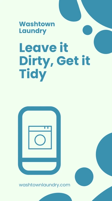 Free Online Laundry Store Instagram Story Template to Edit Online