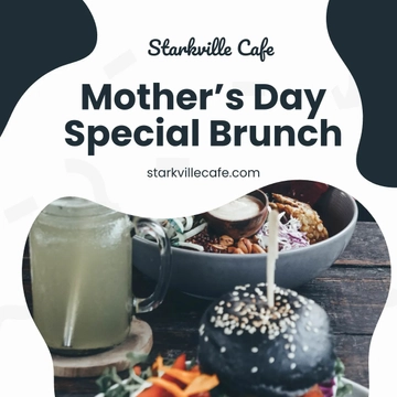 Free Mother's Day Brunch Instagram Post Template to Edit Online