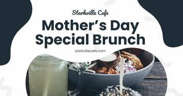 Free Mother's Day Brunch Facebook Post Template to Edit Online