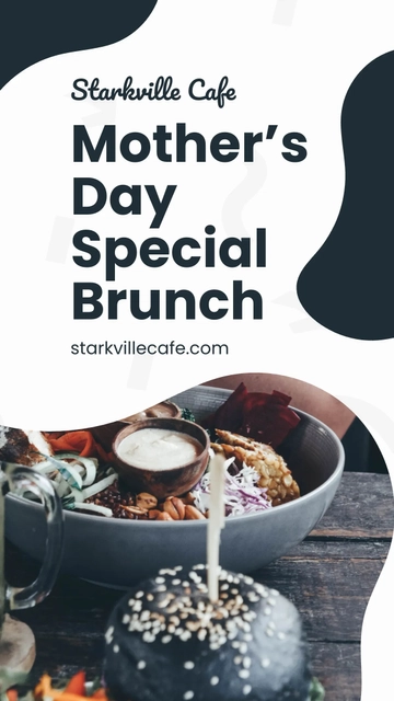 Free Mother's Day Brunch Whatsapp Post Template to Edit Online