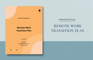 Remote Work Transition Plan Template