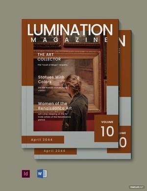 Rupane Art Magazine Template