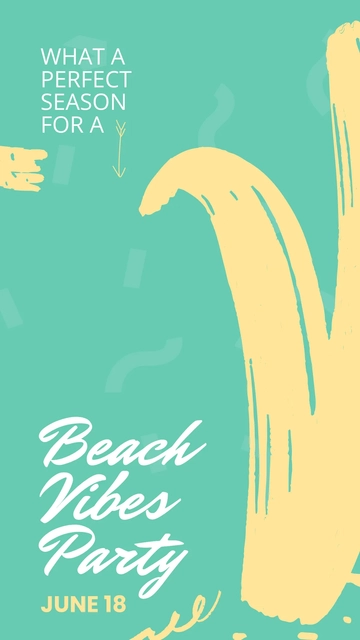 Free Beach Vibes Snapchat Geofilter Template to Edit Online