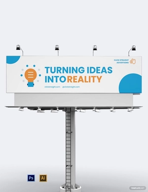 Advertising Company Billboard Template