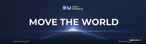 Marketing Company Billboard Template