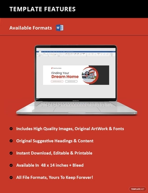 Modern Real Estate Billboard Template