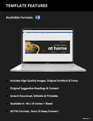 Spring Real Estate Billboard Template