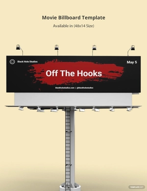 Creative Movie Billboard Template