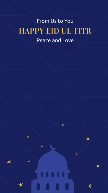 Free Happy Eid ul-Fitr Snapchat Geofilter Template to Edit Online