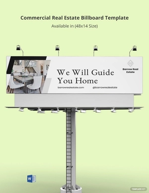Commercial Real Estate Billboard Template