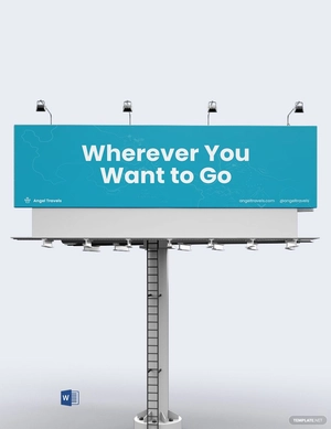 Simple Travel Billboard Template