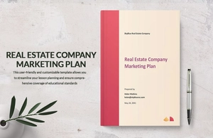 Real Estate Company Marketing Plan Template