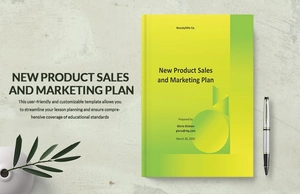 New Product Sales and Marketing Plan Template