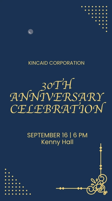 Free Anniversary Celebration Whatsapp Post Template to Edit Online