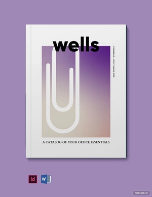 Office Products Catalog Template