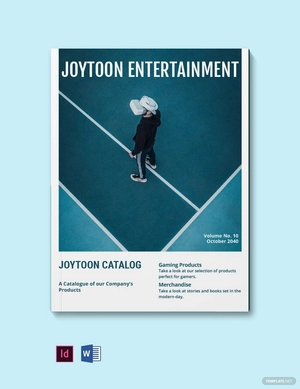 Company Product Catalogue Template