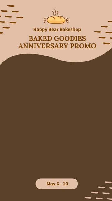 Free Anniversary Promotion Snapchat Geofilter Template to Edit Online
