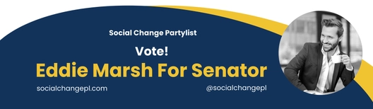 Political Campaign Billboard Template