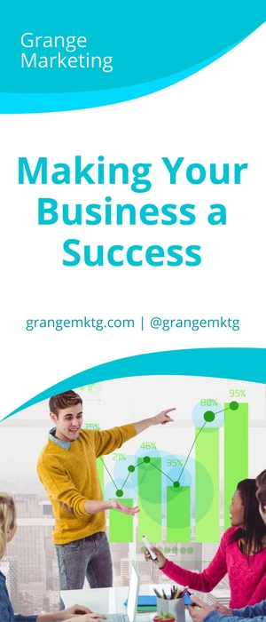 Marketing Agency Roll up Banner Template