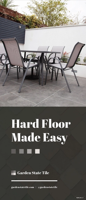Tile Shop Roll Up Banner Template