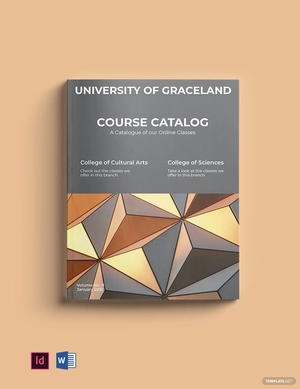 Course Catalog Layout Template