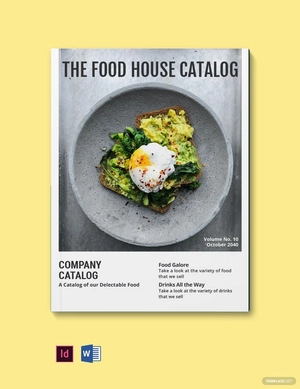 Simple Company Catalog Template
