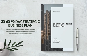 30-60-90 Day Strategic Business Plan Template