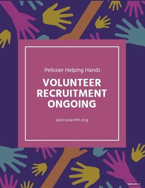 Volunteer Recruitment Flyer Template