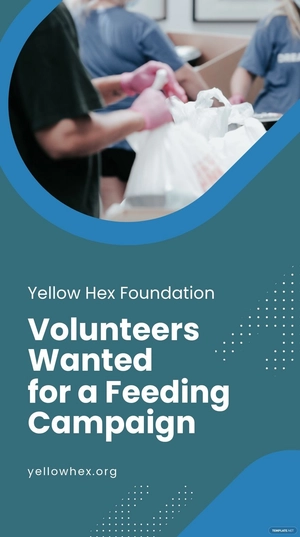 Free Volunteer Campaign Ad Instagram Story Template to Edit Online