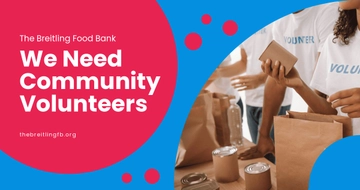 Free Community Volunteer Facebook Post Template to Edit Online