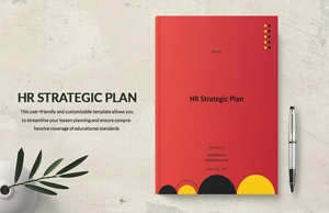 Simple HR Strategic Plan Template
