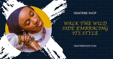 Free Tribal Jewelry Facebook Post Template to Edit Online