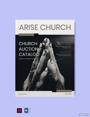 Auction Catalog Template