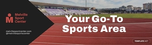 Sport Center Billboard Template