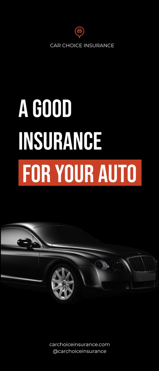 Auto Insurance Rollup Banner Template