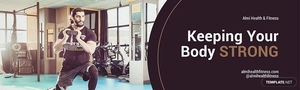 Health & Fitness Billboard Template