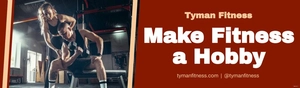 Fitness Gym Billboard Template