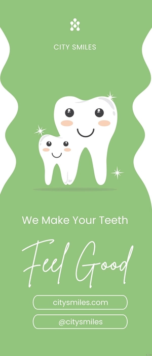 Dental Roll Up Banner Template