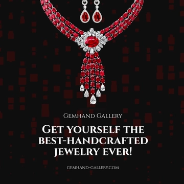 Free Handmade Jewelry Linkedin Post Template to Edit Online