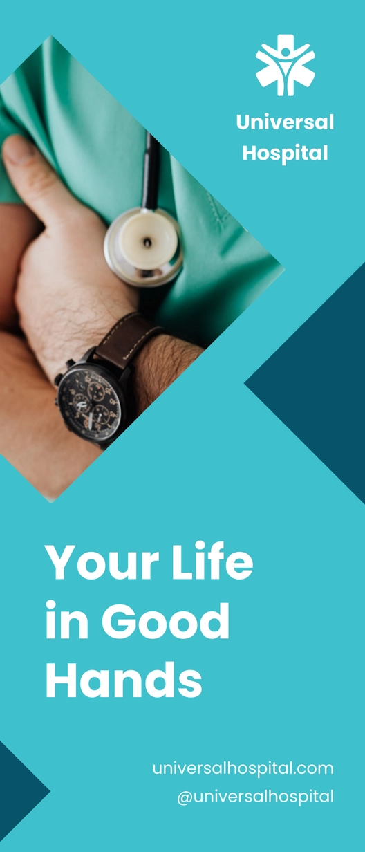 Hospital Roll-Up Banner Template