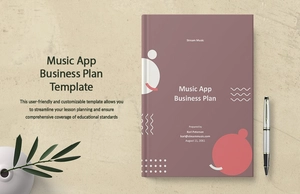 Music App Business Plan Template