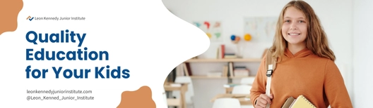 Junior School Education Billboard Template
