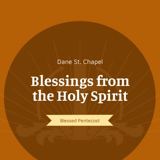 Free Pentecost Sunday Church Instagram Post Template to Edit Online