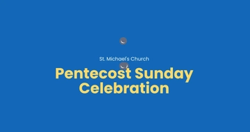 Free Pentecost Sunday Event Facebook Post Template to Edit Online