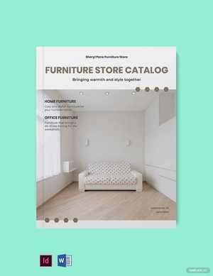 Furniture Store Catalog Template