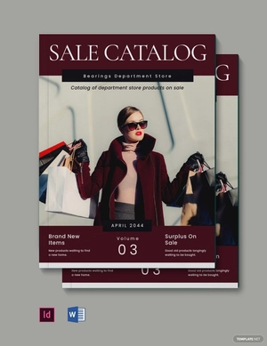Simple Sale Catalog Template