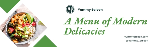 Modern Restaurant Billboard Template