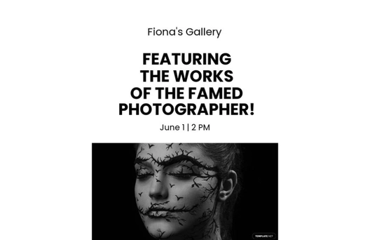 Photography Exhibition Flyer Template