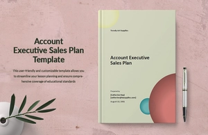 Account Executive Sales Plan Template